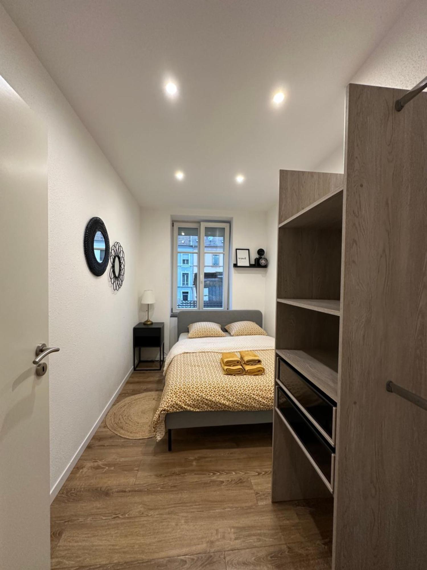 # Le 2 # Tres Beau T3 1Er Etage Tout Confort, Neuf, Mulhouse Centre Exteriör bild