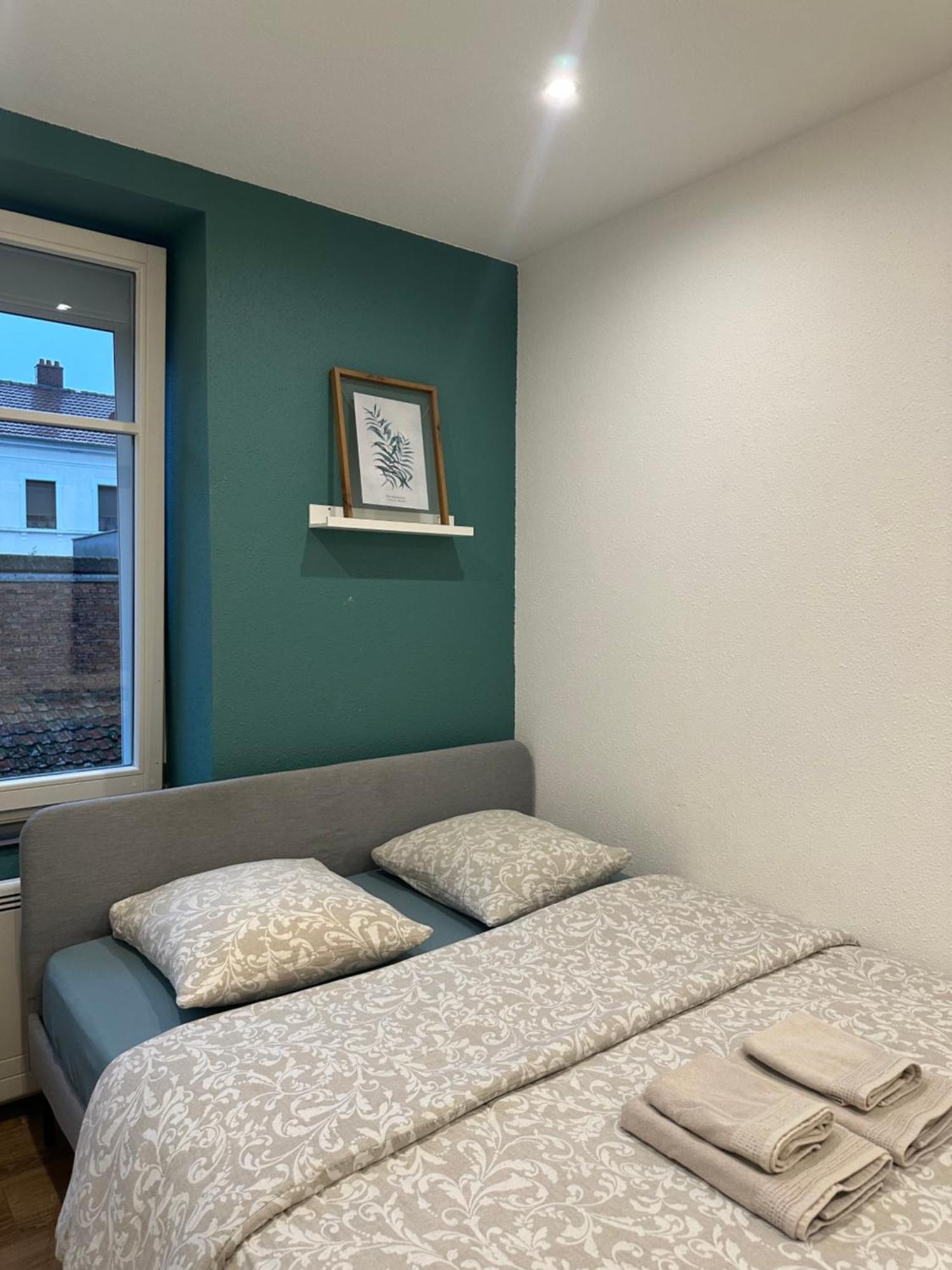# Le 2 # Tres Beau T3 1Er Etage Tout Confort, Neuf, Mulhouse Centre Exteriör bild