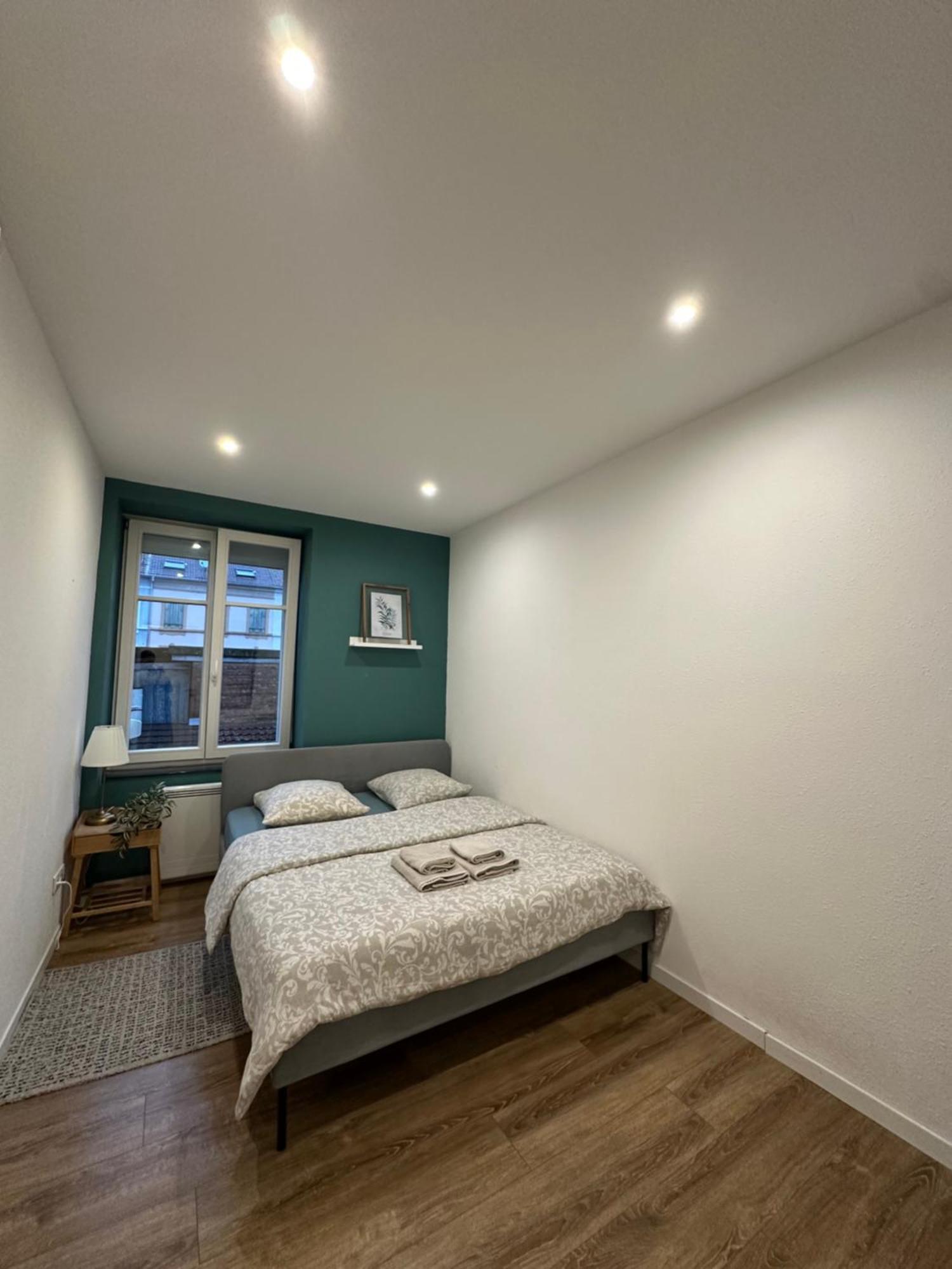 # Le 2 # Tres Beau T3 1Er Etage Tout Confort, Neuf, Mulhouse Centre Exteriör bild