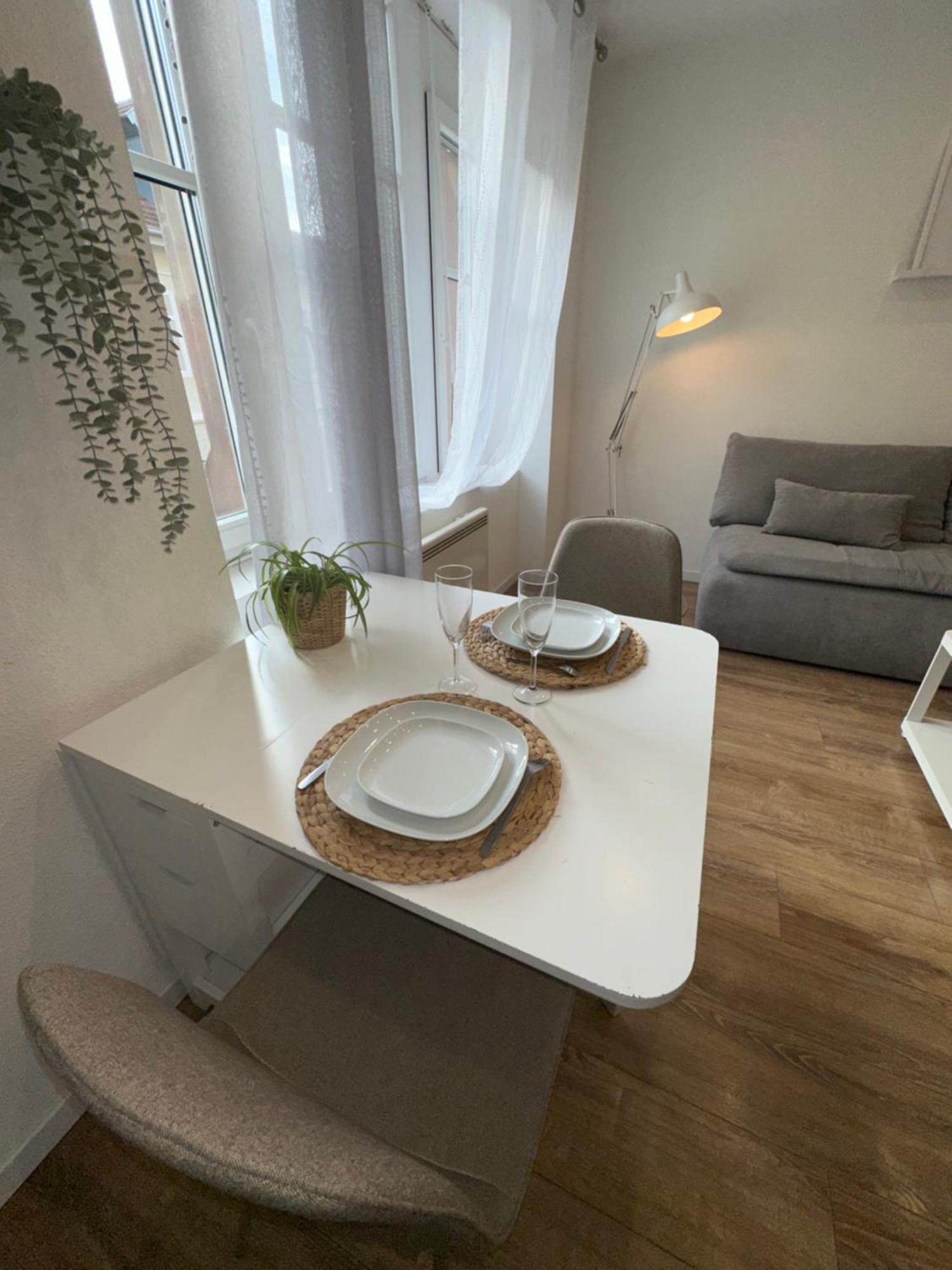 # Le 2 # Tres Beau T3 1Er Etage Tout Confort, Neuf, Mulhouse Centre Exteriör bild
